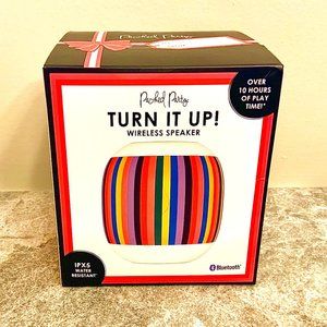 Packed Party "Turn It Up" Portable Wireless Bluetooth Speaker